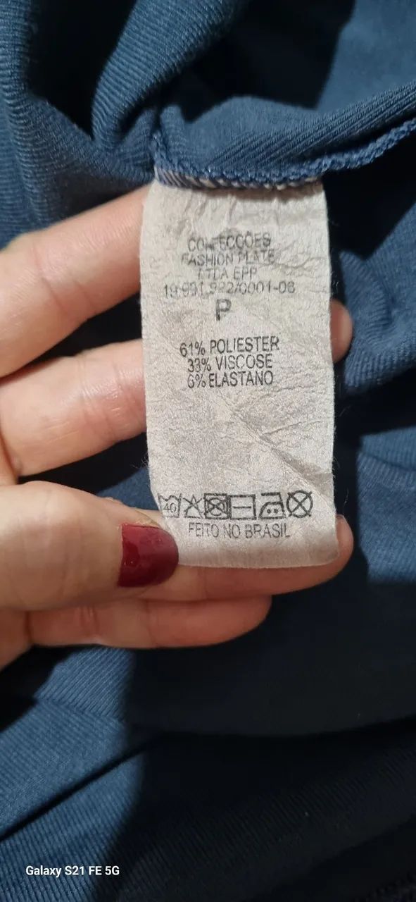 Vestido P tecido encorpado - Foto 5