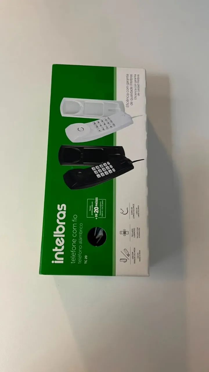 Telefone com Fio Intelbras TC 20, 30% OFF