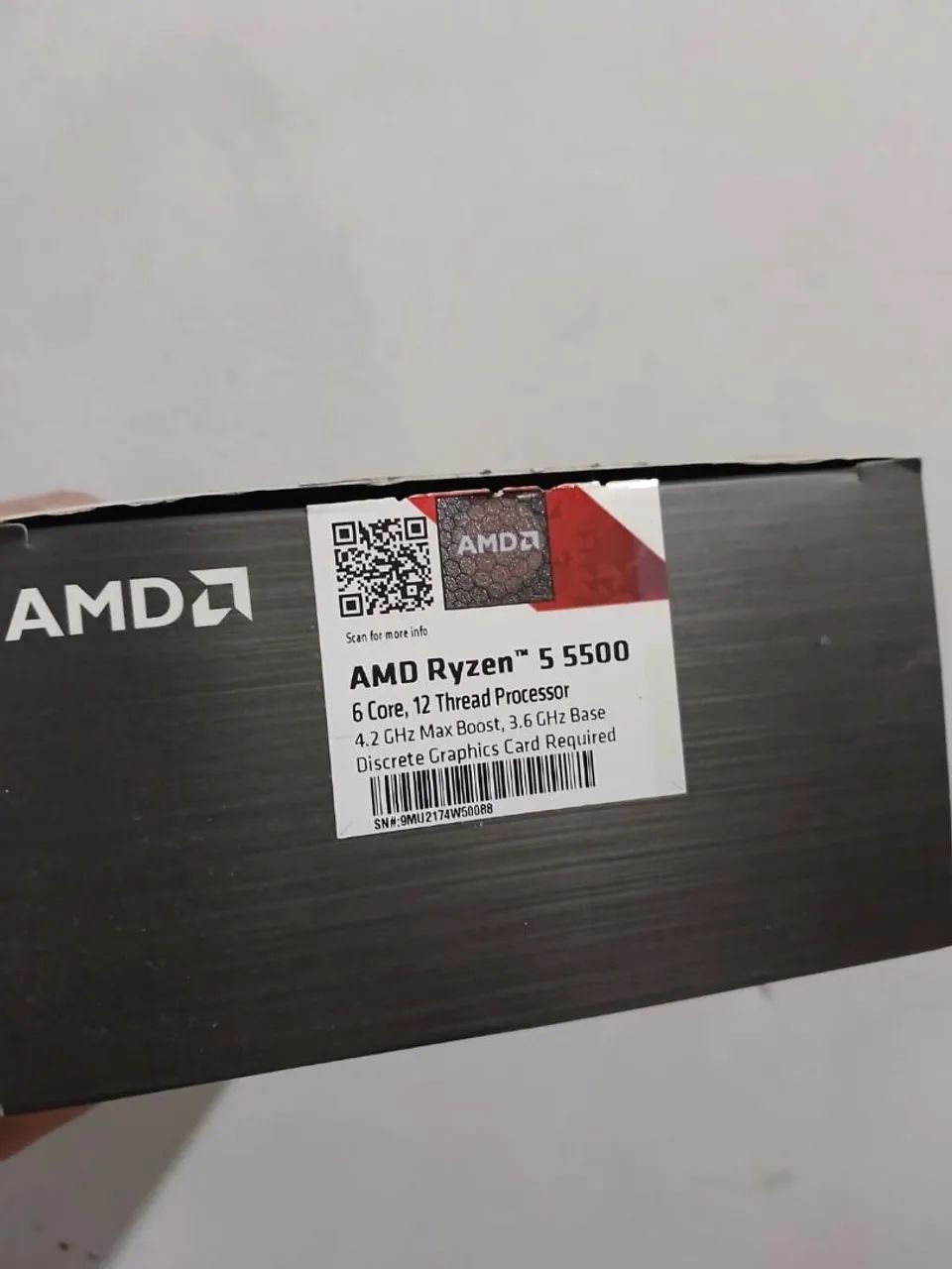AMD Ryzen 5 5500 Processor468281262616104962