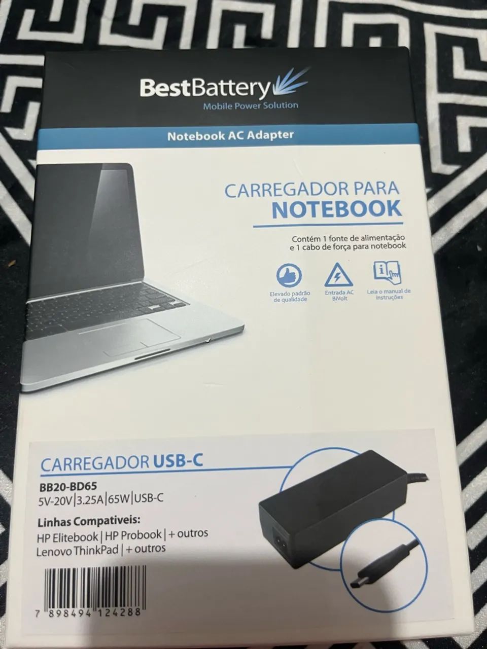 Carregador para notebook 