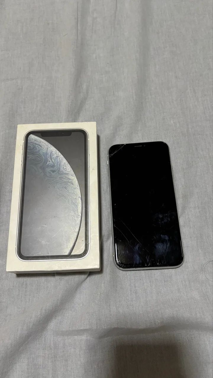 Iphone xr 64gb tela quebrada