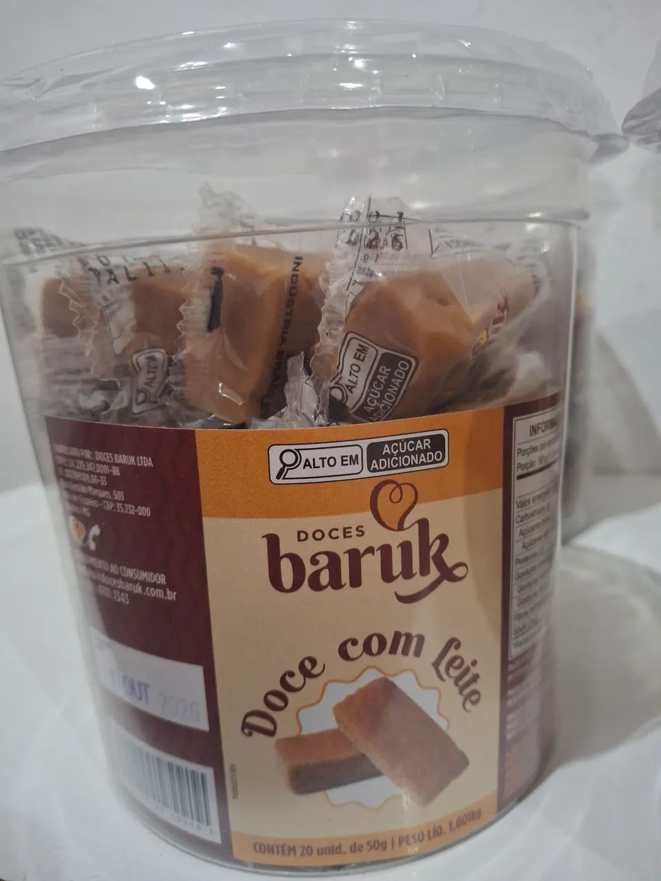 Doce de leite baruk pote com 20 unidades - Foto 2