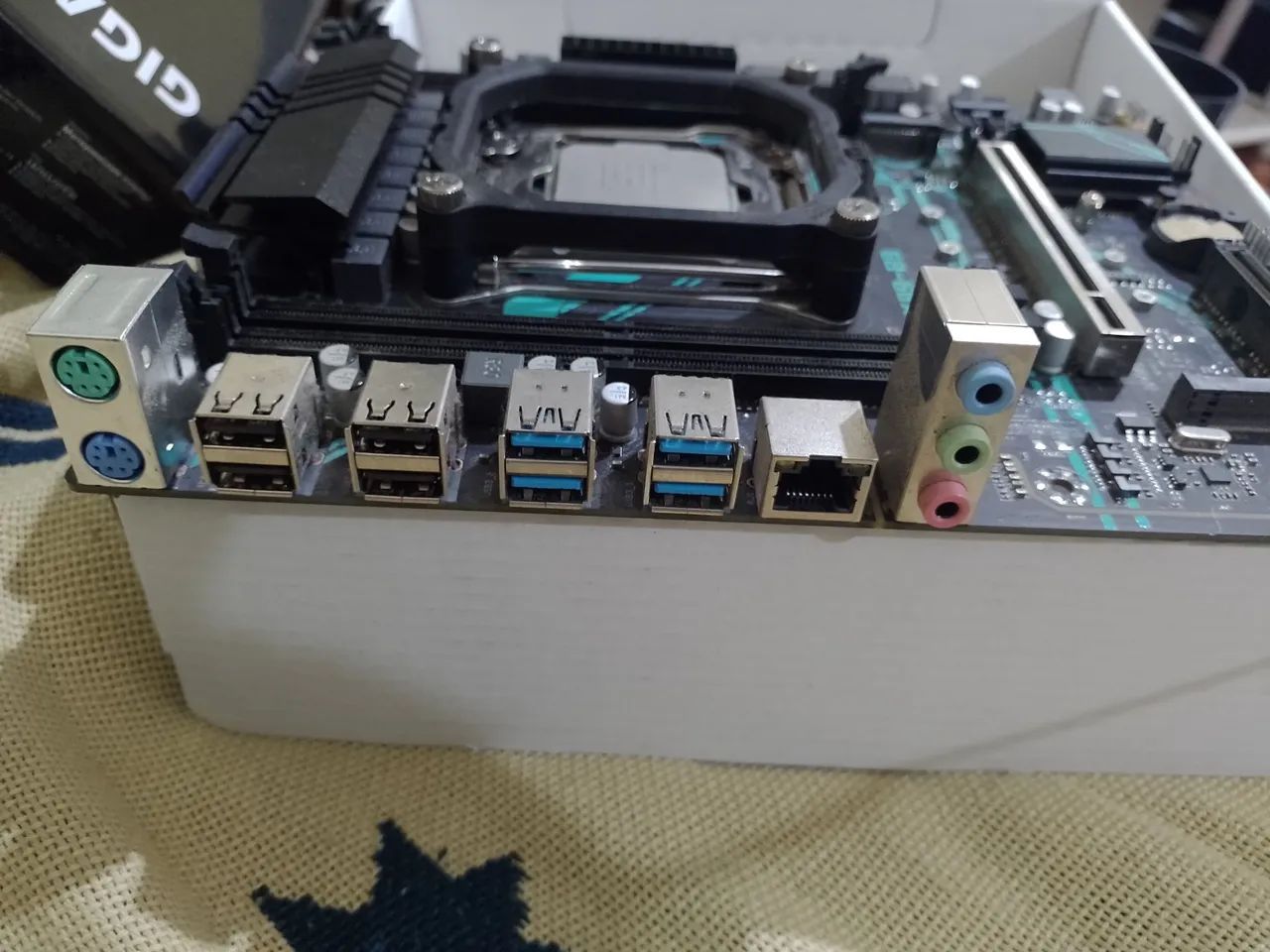 Kit Xeon -processador 2697a V4 + placa mãe+ 8gb ram funcionando perfeitamente testo! - Foto 4