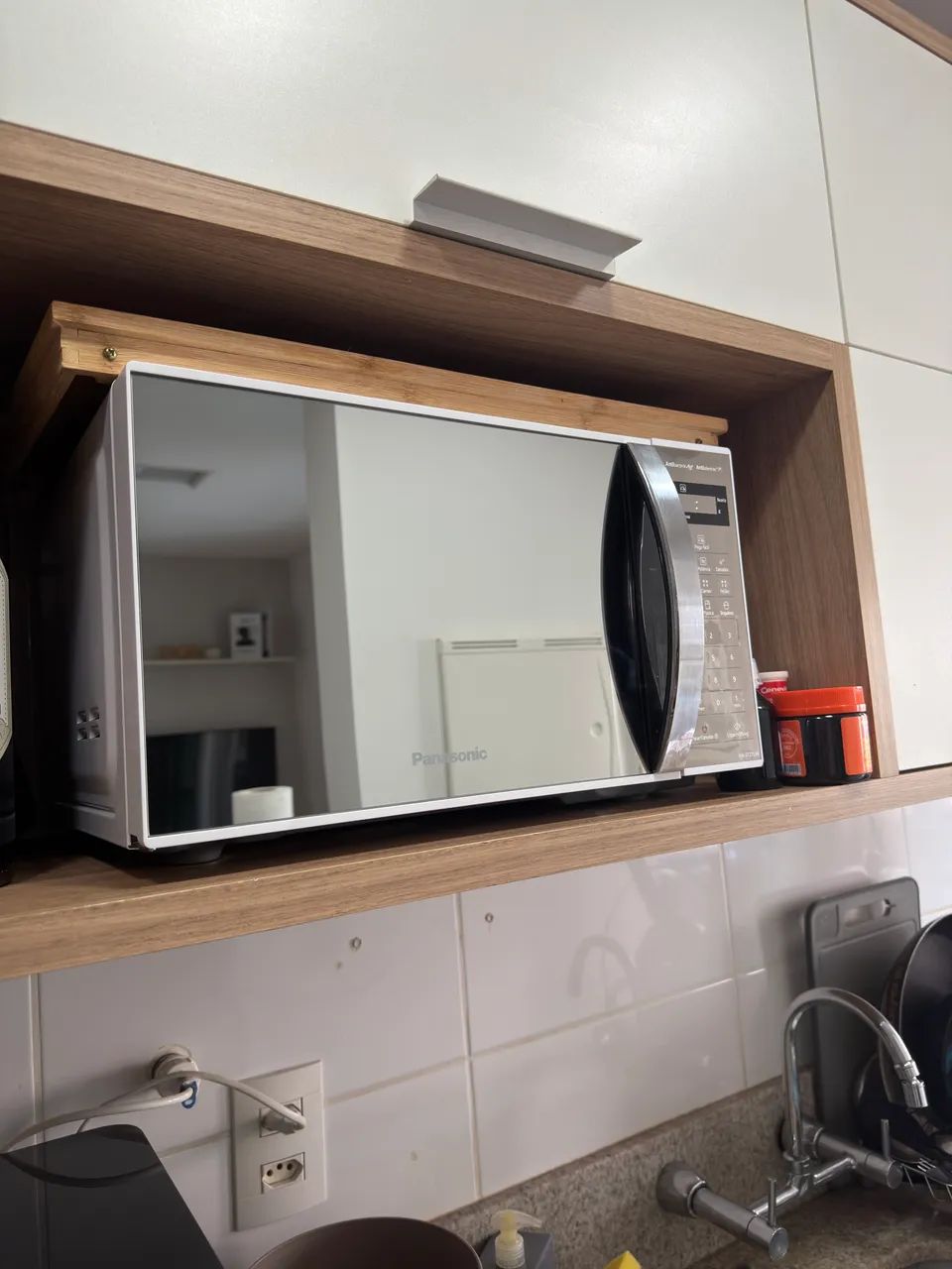 Microondas Branco espelhado - Foto 2