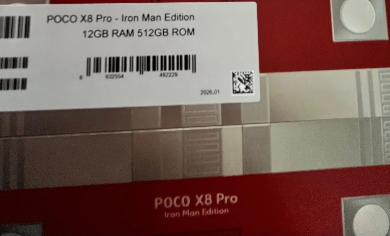Poco x8 pro versão homem de ferro  - Foto 5