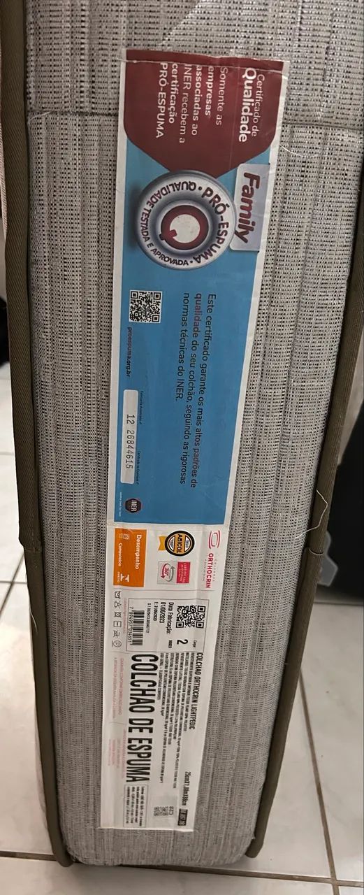 CAMA BOX SOLTEIRO + COLCHÃO  - Foto 4