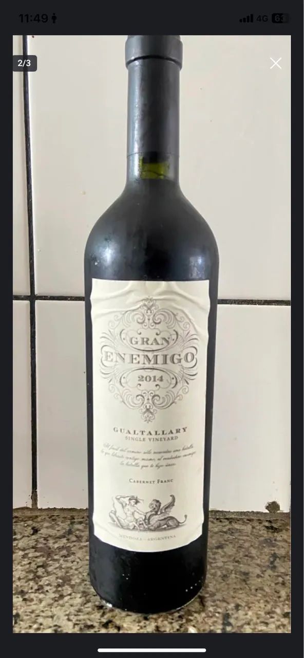 Gran Enemigo Single Vineyard Gualtallary 2014
