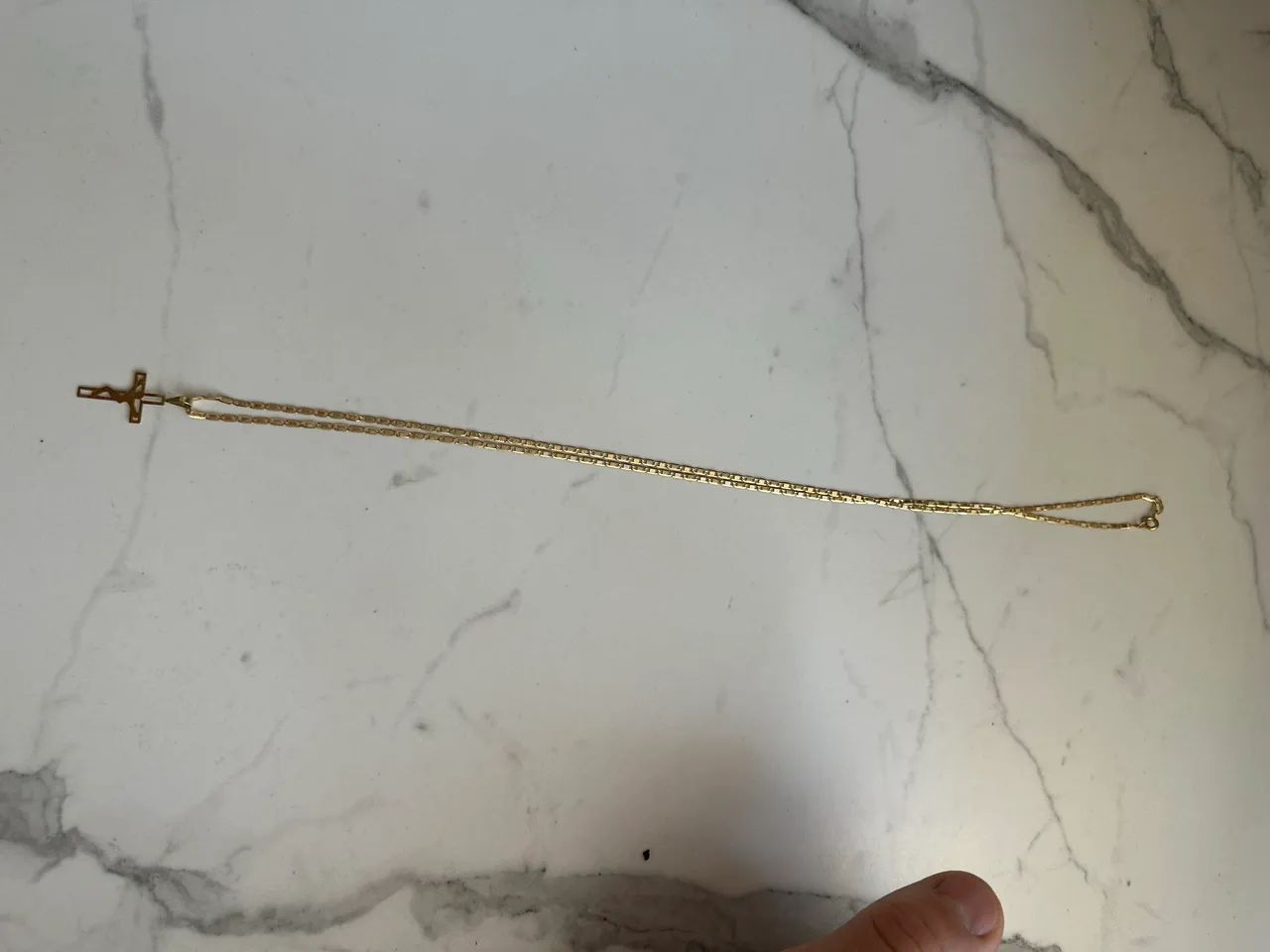Corrente de ouro + pingente (5g)