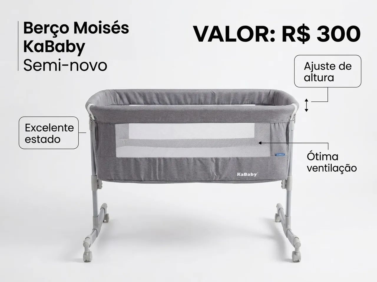 Berço moisés 