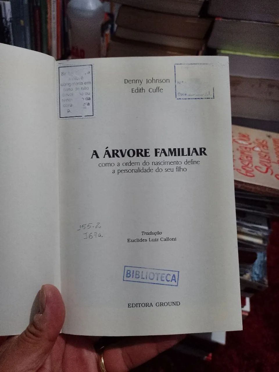A Árvore Familiar - (Denny Johnson/Edith Cuffe) - Foto 3