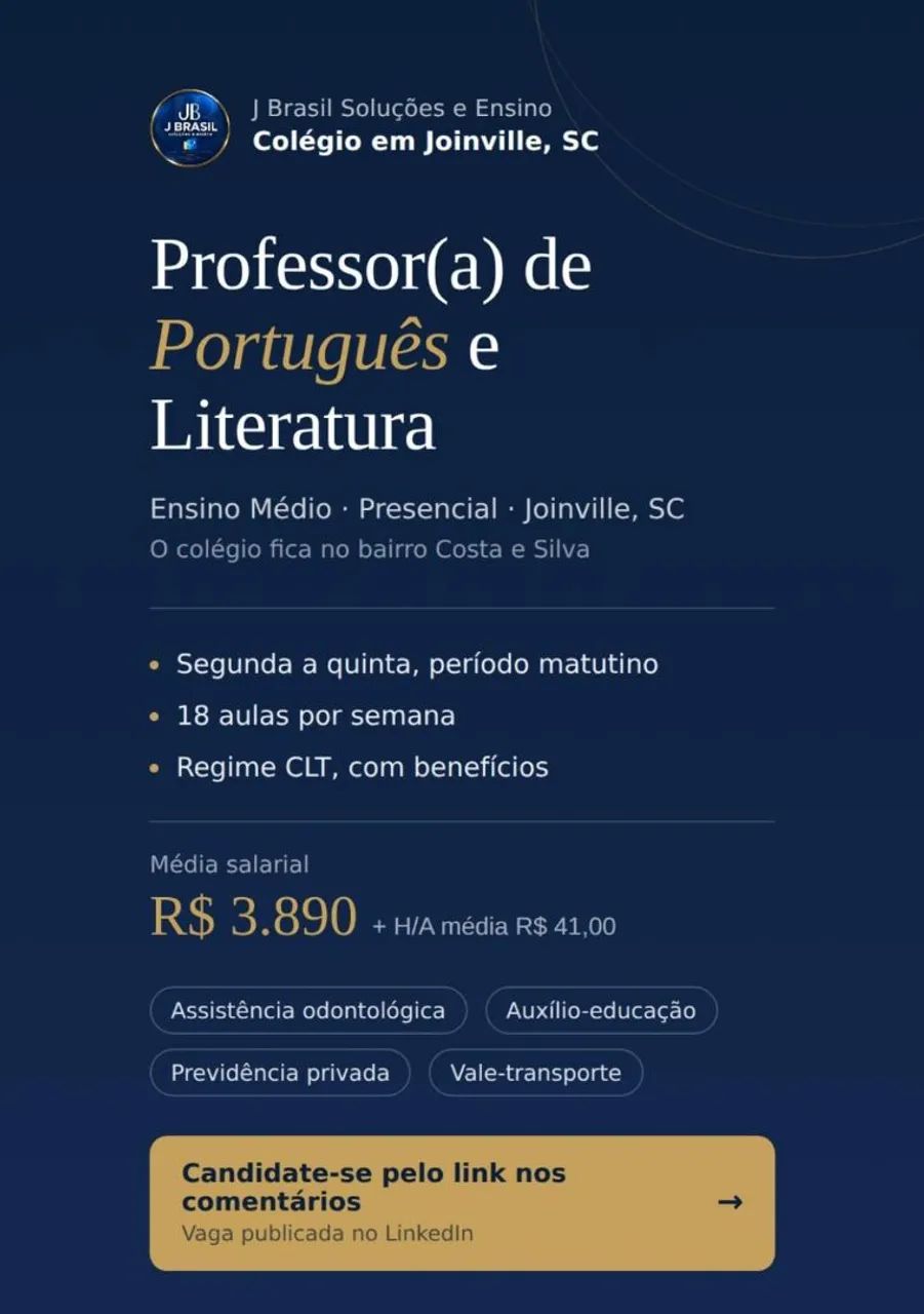 Professor de português 