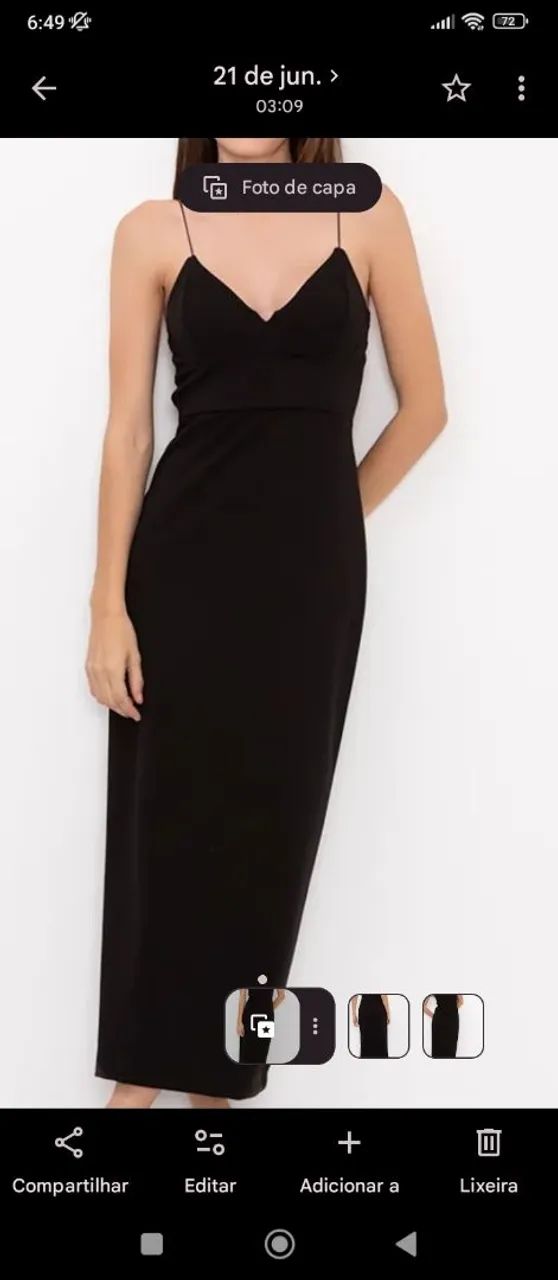 Vestido preto 