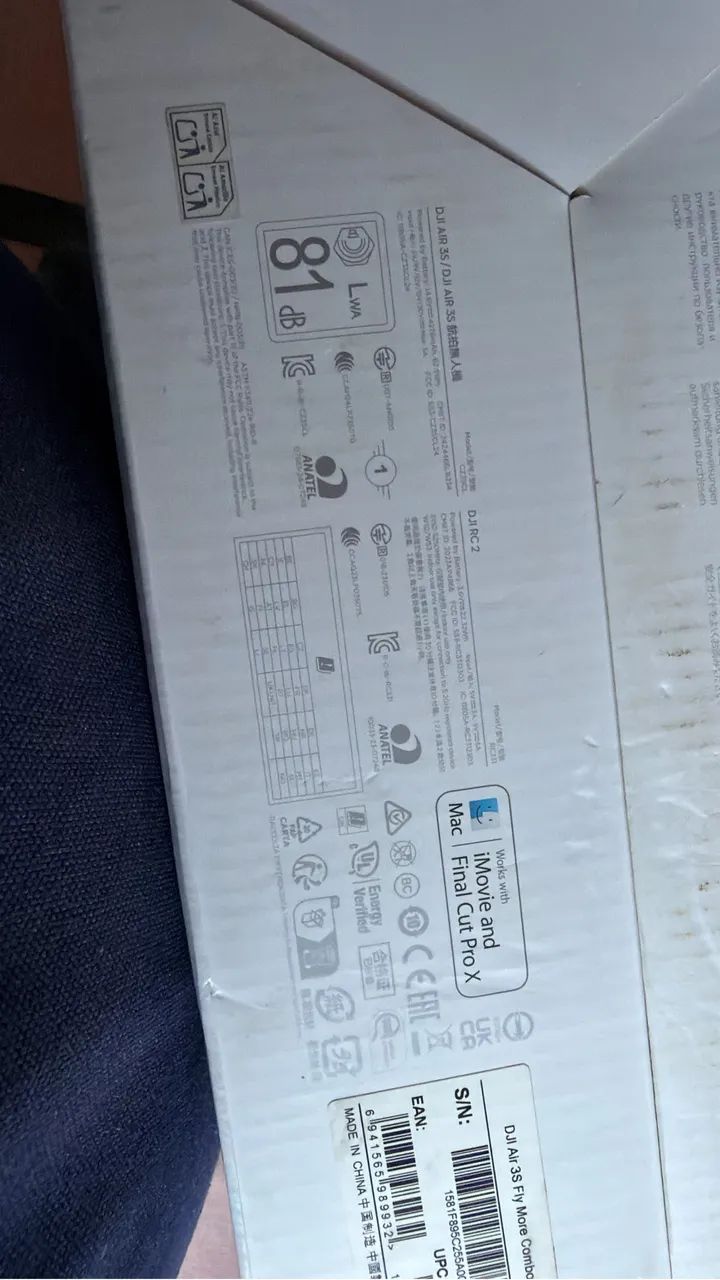 Drone Dji air 3s combo fly more (anatel com nota fiscal) - Foto 5
