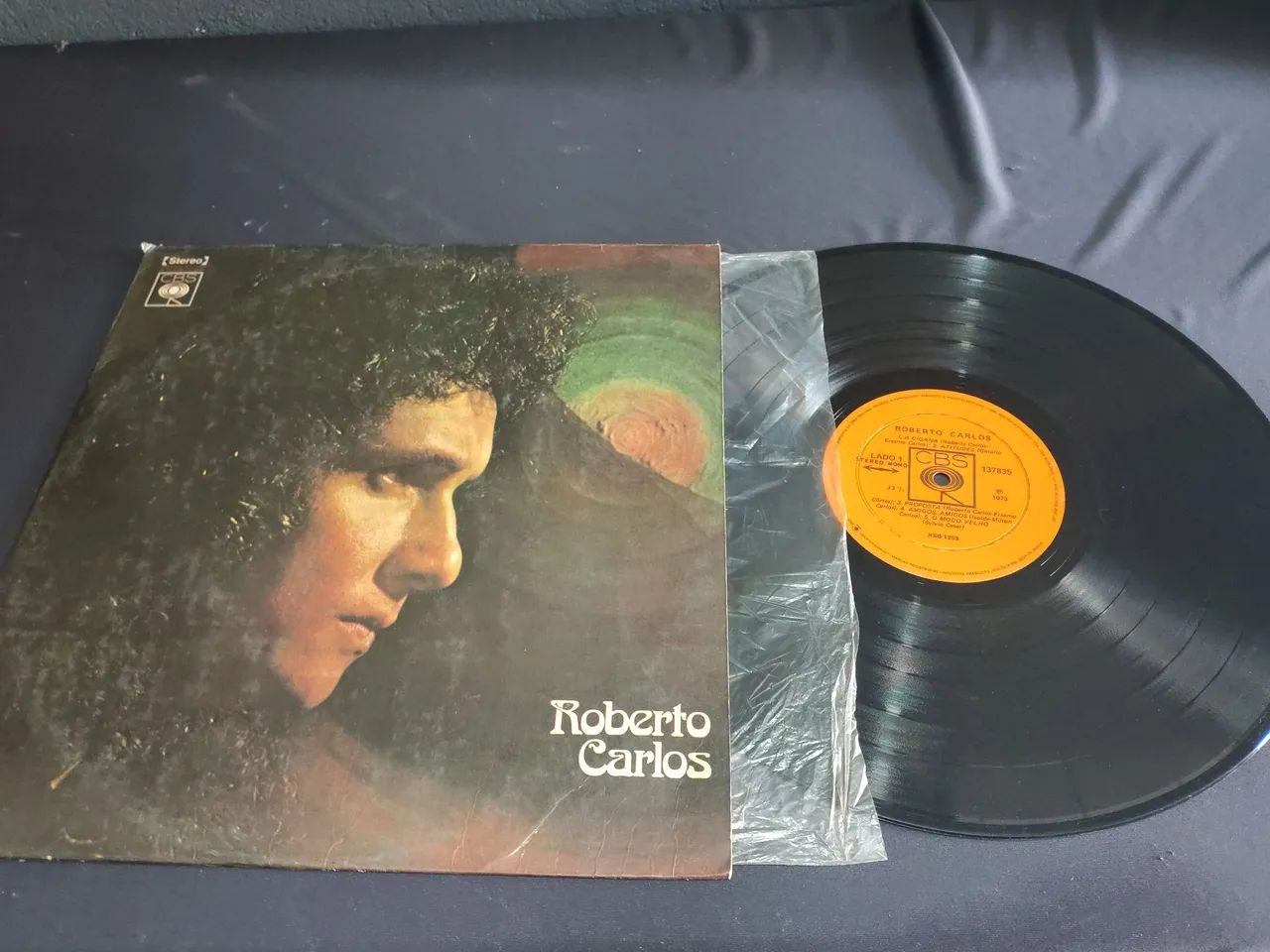 Disco Vinil LP Roberto Carlos álbum 1973 - Foto 2