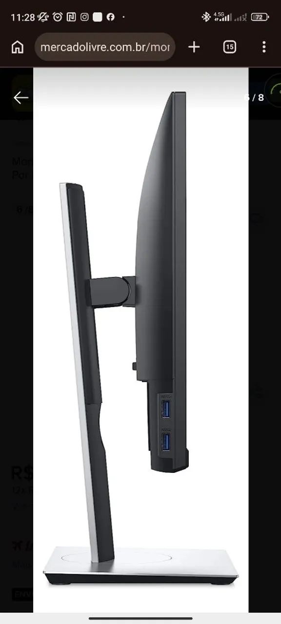 monitor dell p2219h - Foto 3