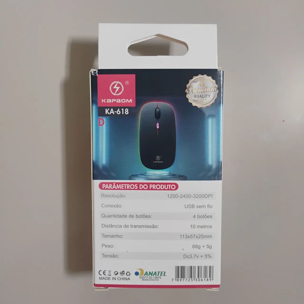 Mouse sem fio Bluetooth kapbom  - Foto 2
