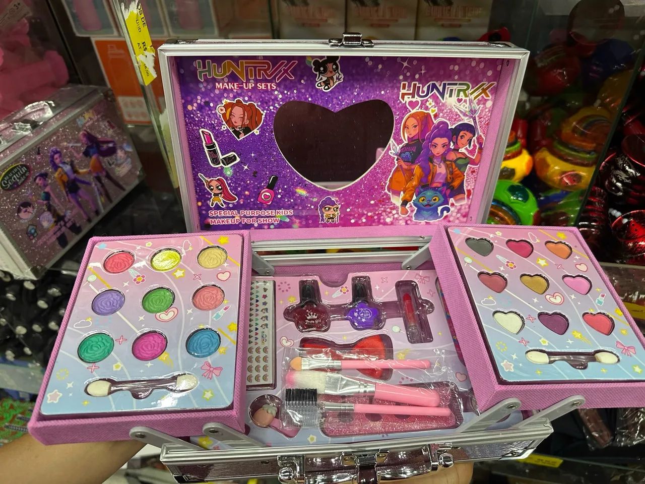 KIT MAQUIAGEM INFANTIL HUNTRX - Foto 2