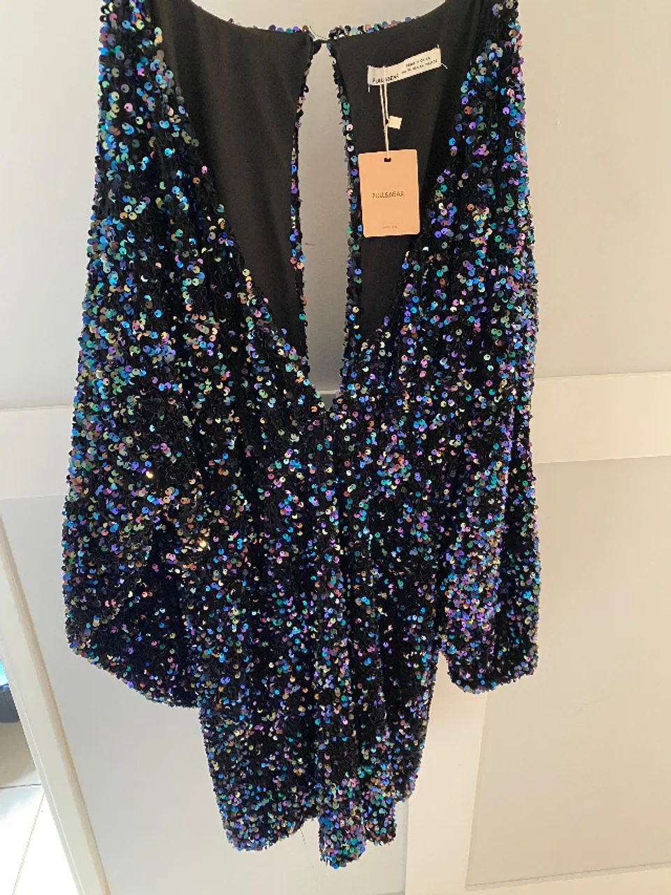 Vestido de Paetê Brilhante Importado (Nunca Utilizado) - Foto 4