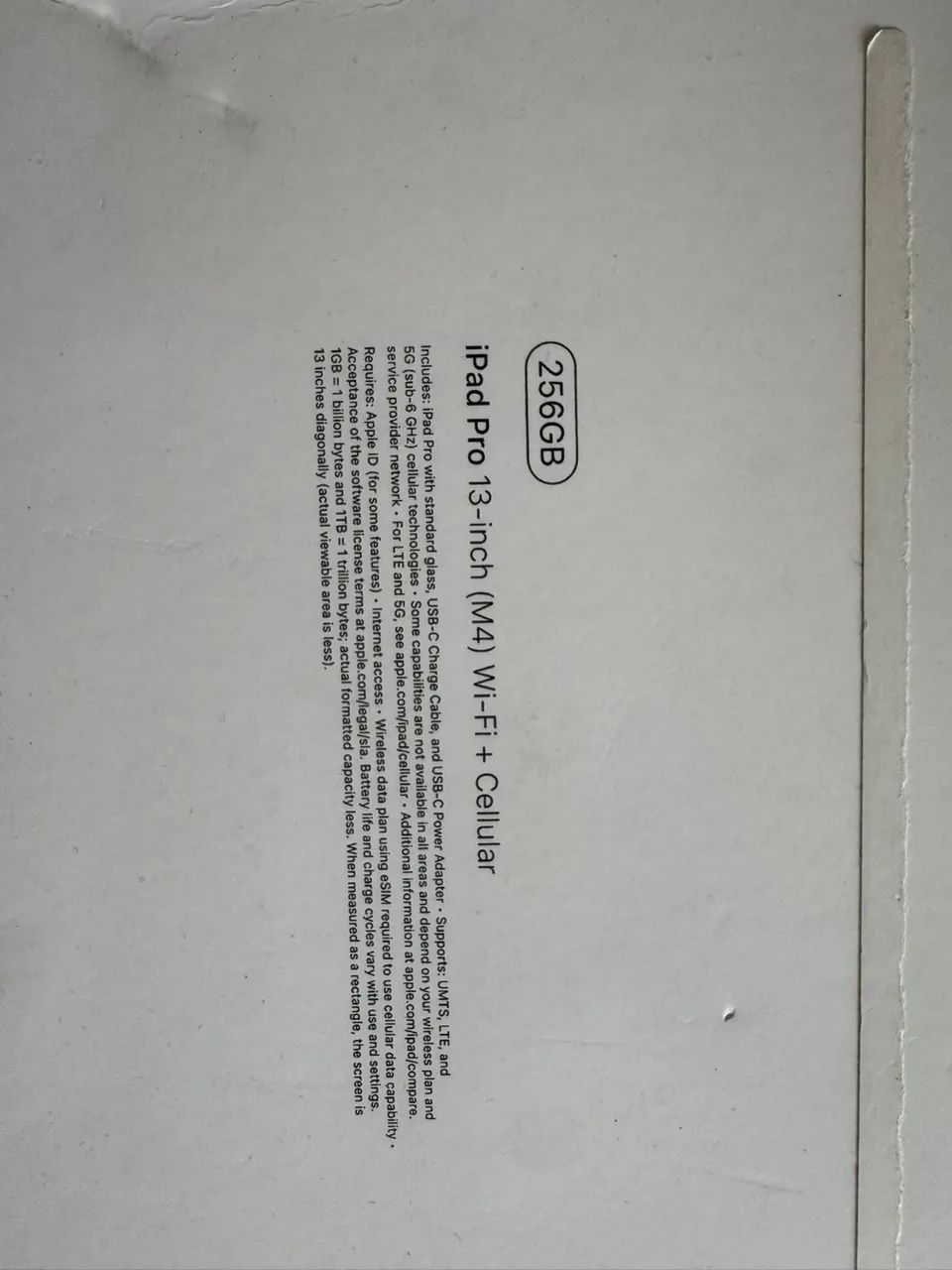 iPad Pro m4 13? 256gb Wi-Fi + celullar 99% completo - Foto 2