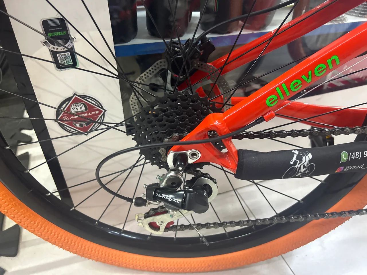 Bicicleta aro 26 com raios de inox - Foto 2