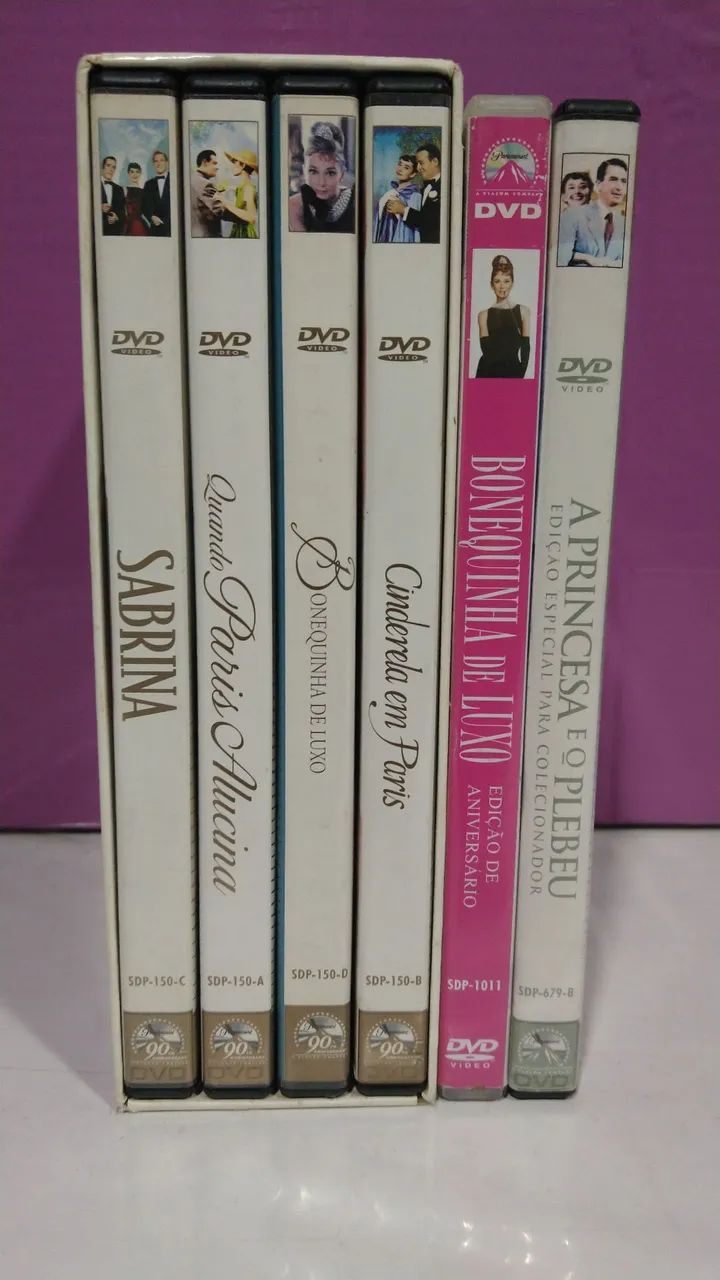 Dvds coleção Audrey Hepburn originais  - Foto 5