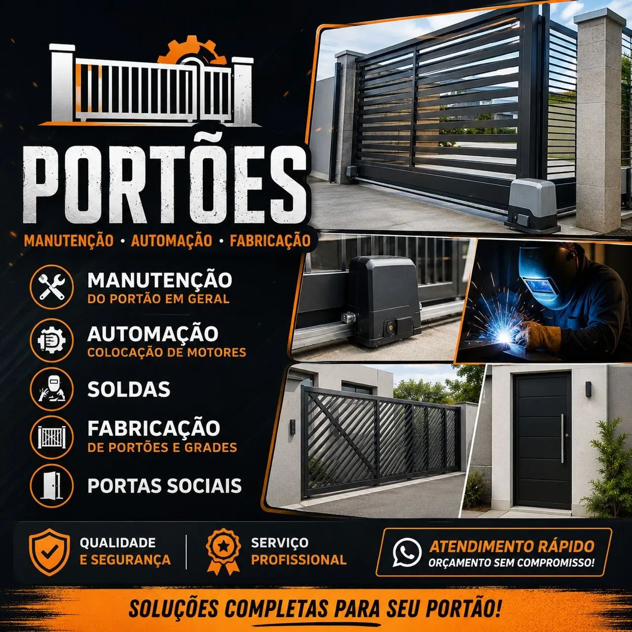 Soldar - portões, grades e automações  - Foto 2