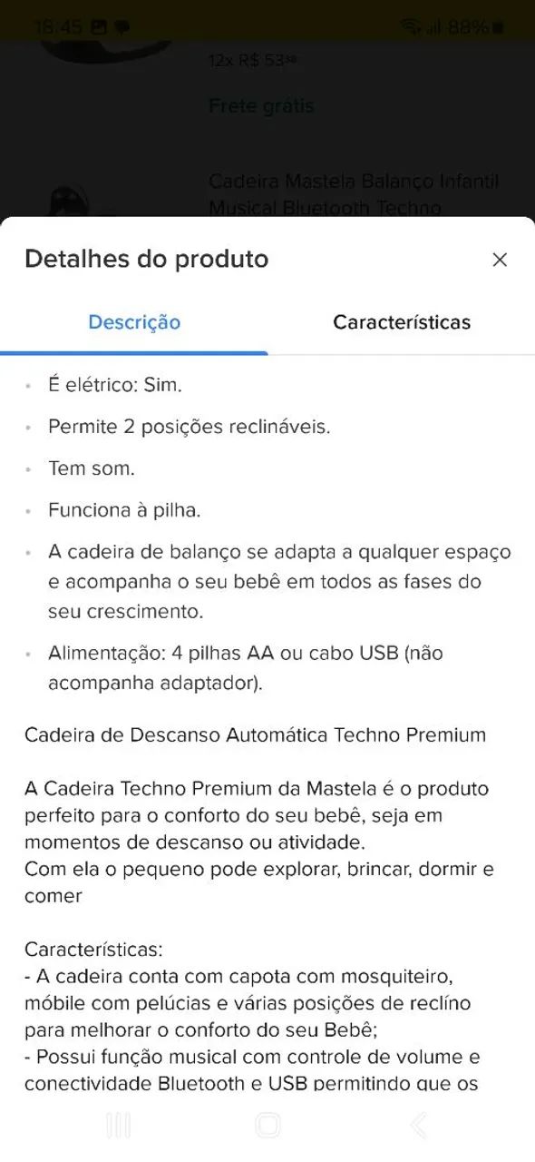 Cadeirinha de descanso para bebe - Foto 2