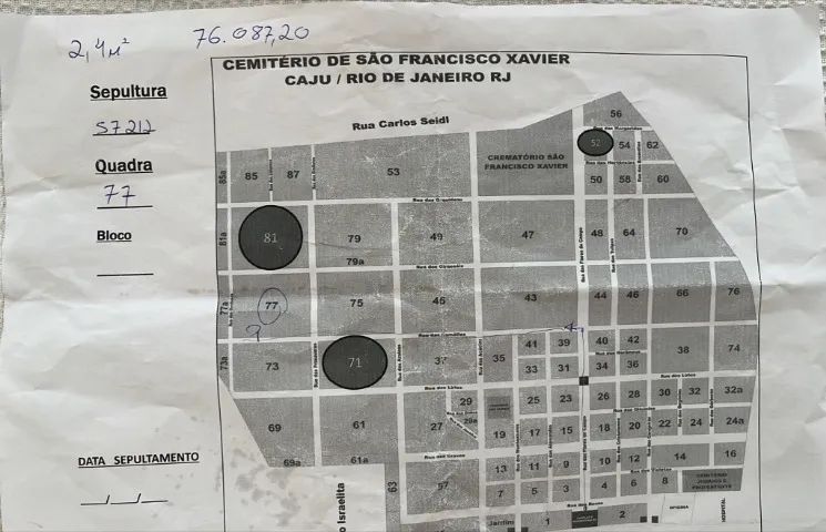 Jazigo perpétuo, documentação em ordem, registrado.  - Foto 4
