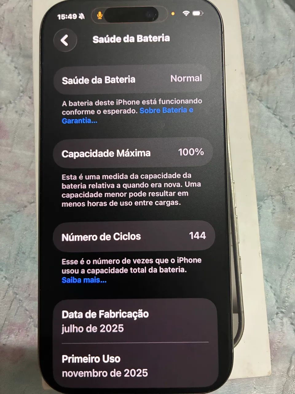 APENAS VENDA ( IPHONE 16 PRO) - Foto 5