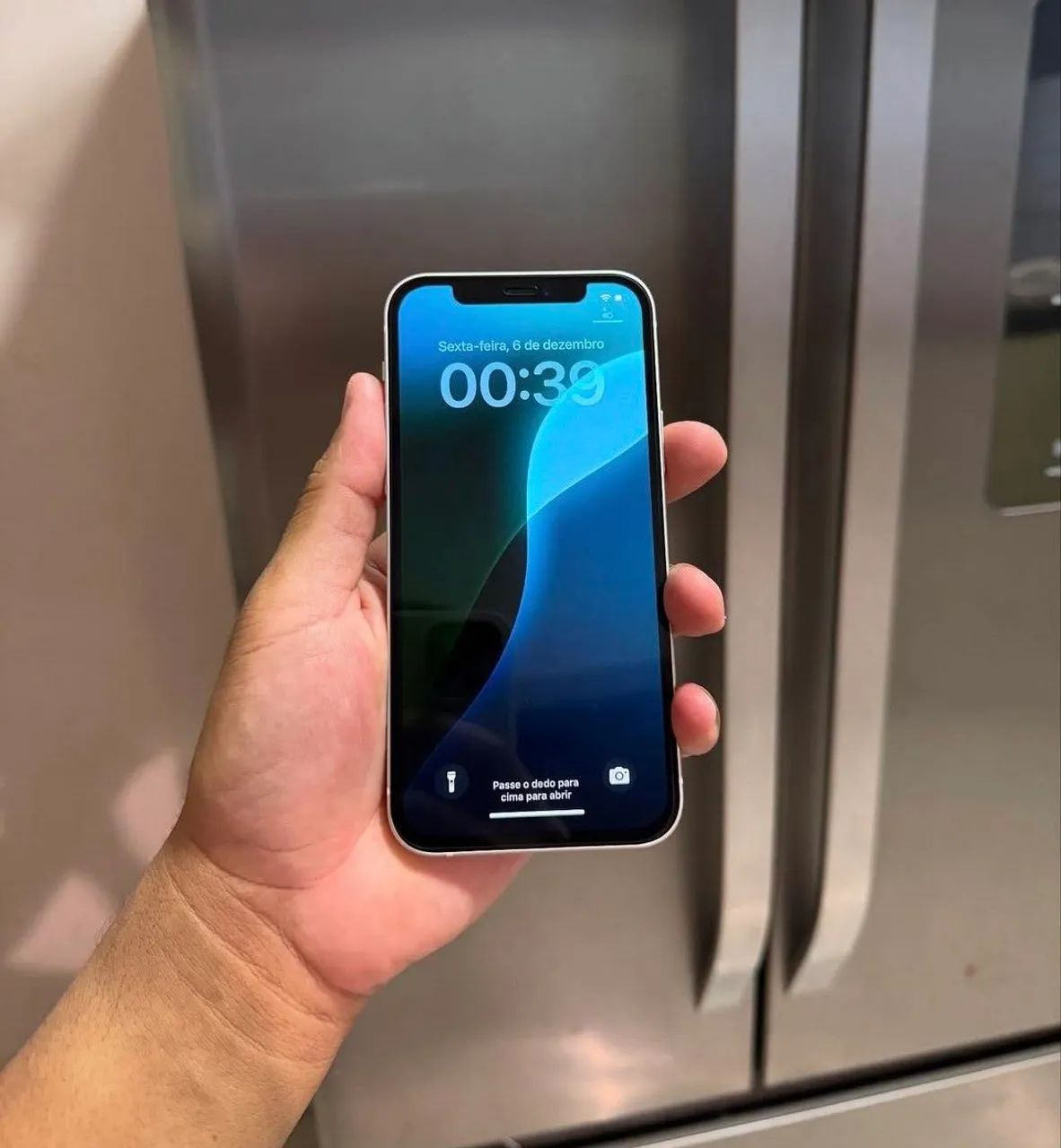 IPhone 12 branco 128GB celular top! - Foto 5
