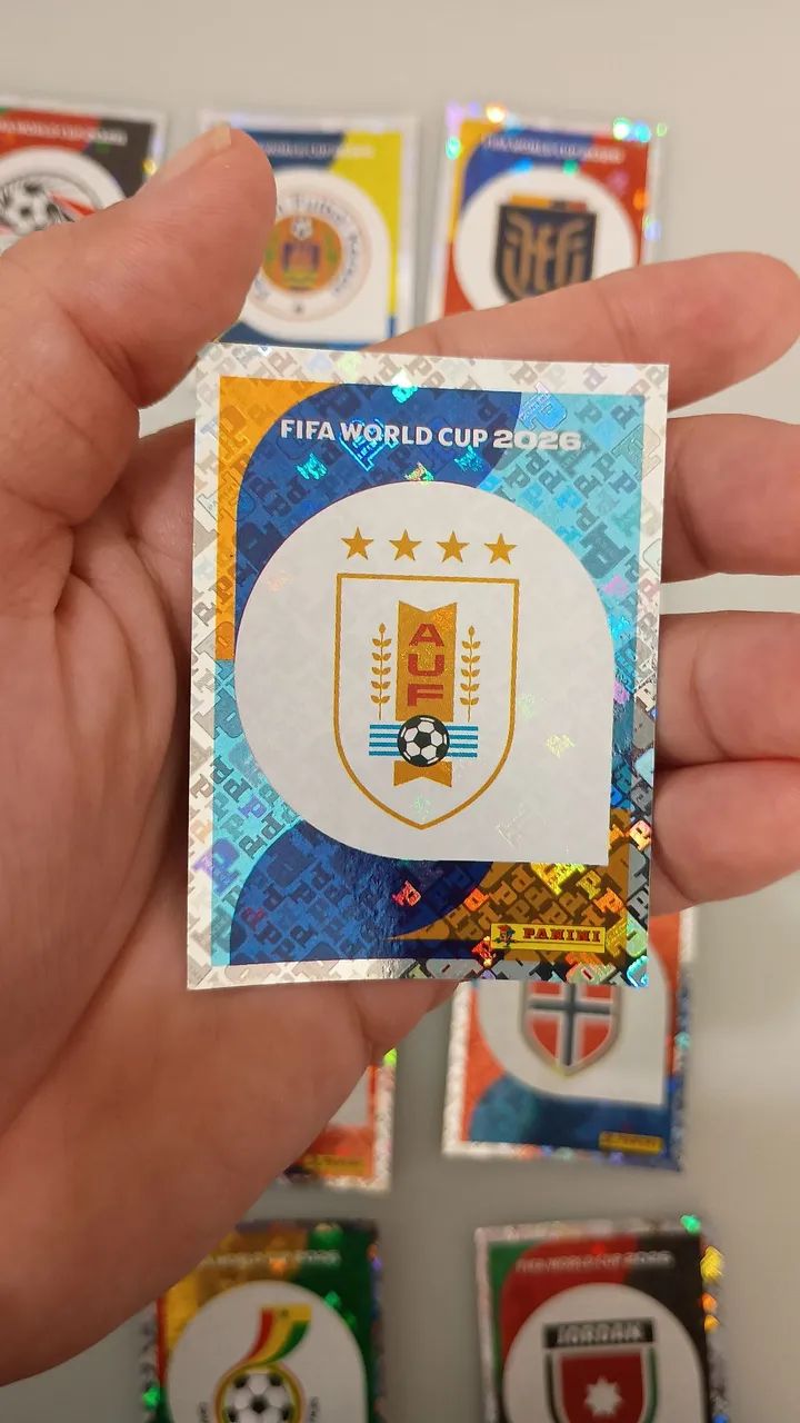 Figurinhas da copa (escudos) - Foto 4