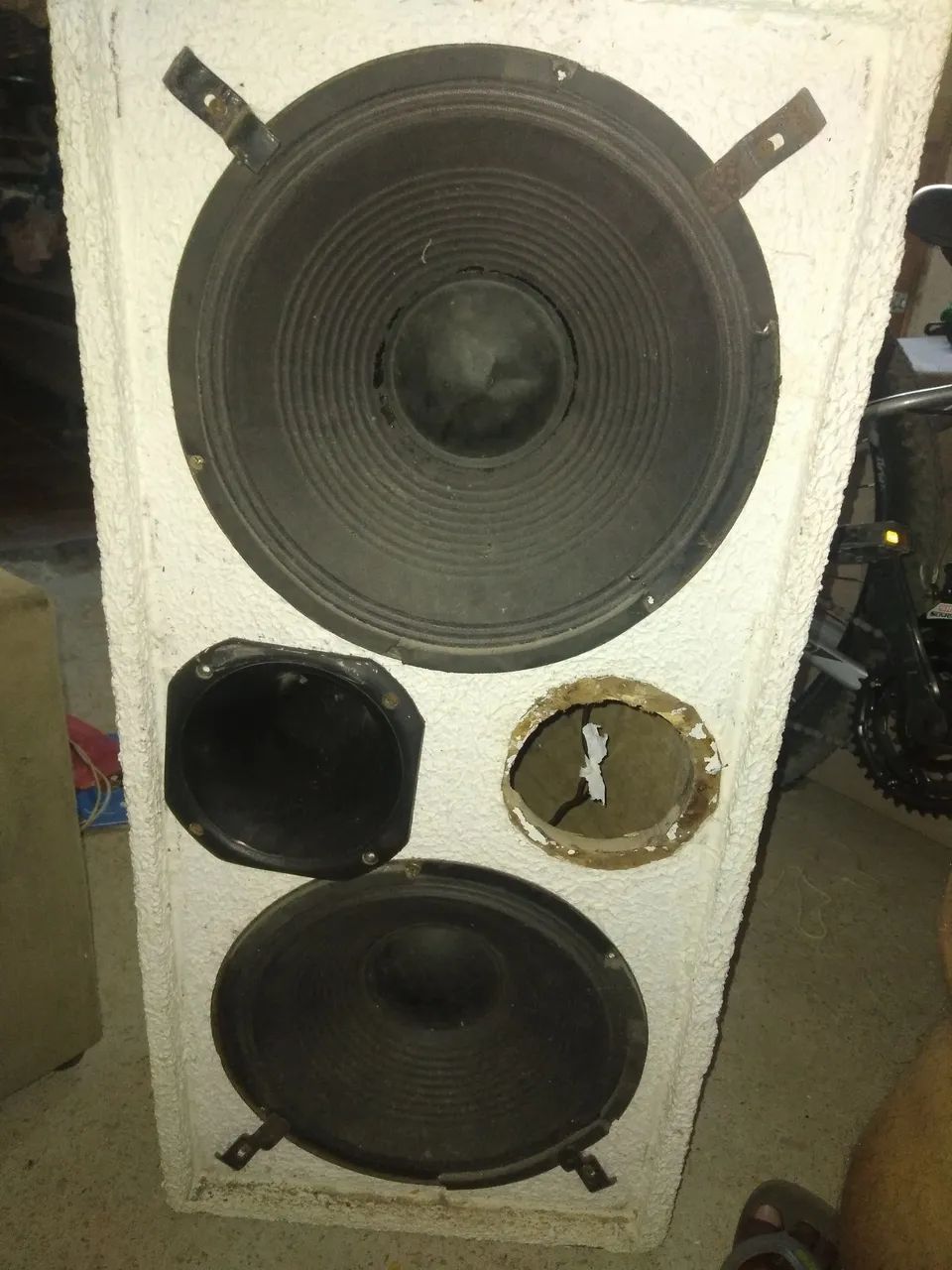 Caixa de som duas boca de 12 de 450wt - Foto 2