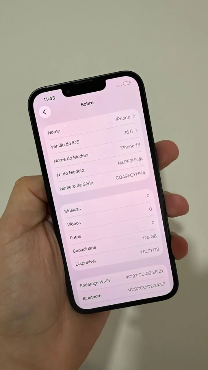 IPHONE 13 128GB PRETO - Foto 2