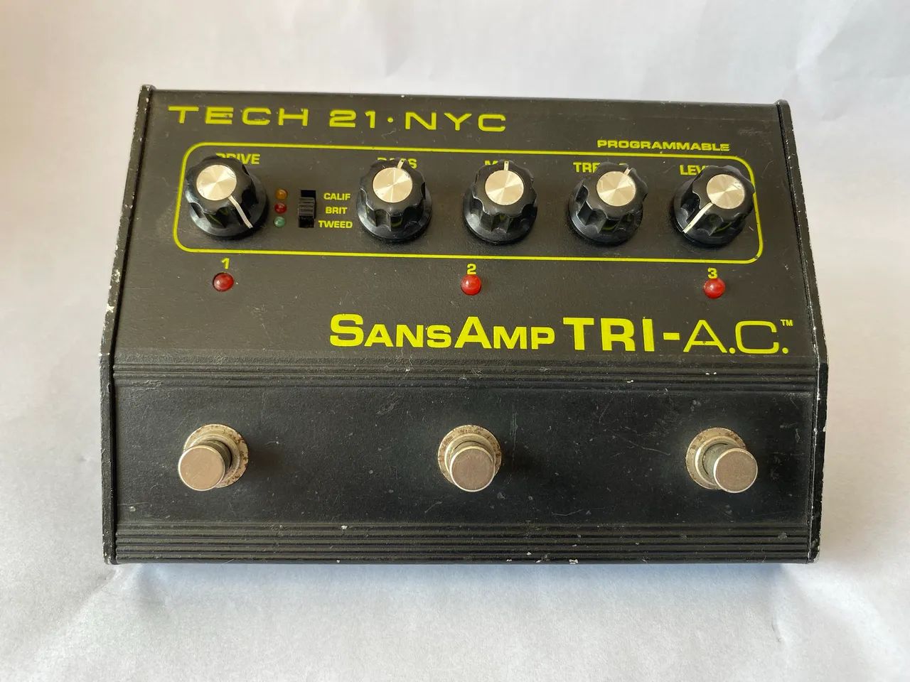 TECH21 SANSAMP TRI-A.C. エフェクター Pedal Tech21 SanSamp Tri-AC - Instrumentos musicais - Jardim Vila
