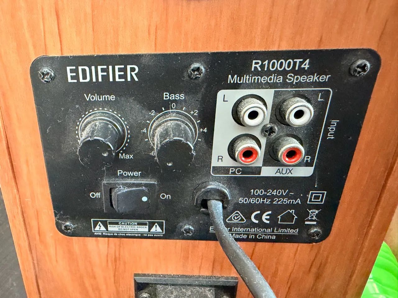 Edifier R1000T4 24W RMS - Par de Caixas de Som - Funcionando Perfeitamente