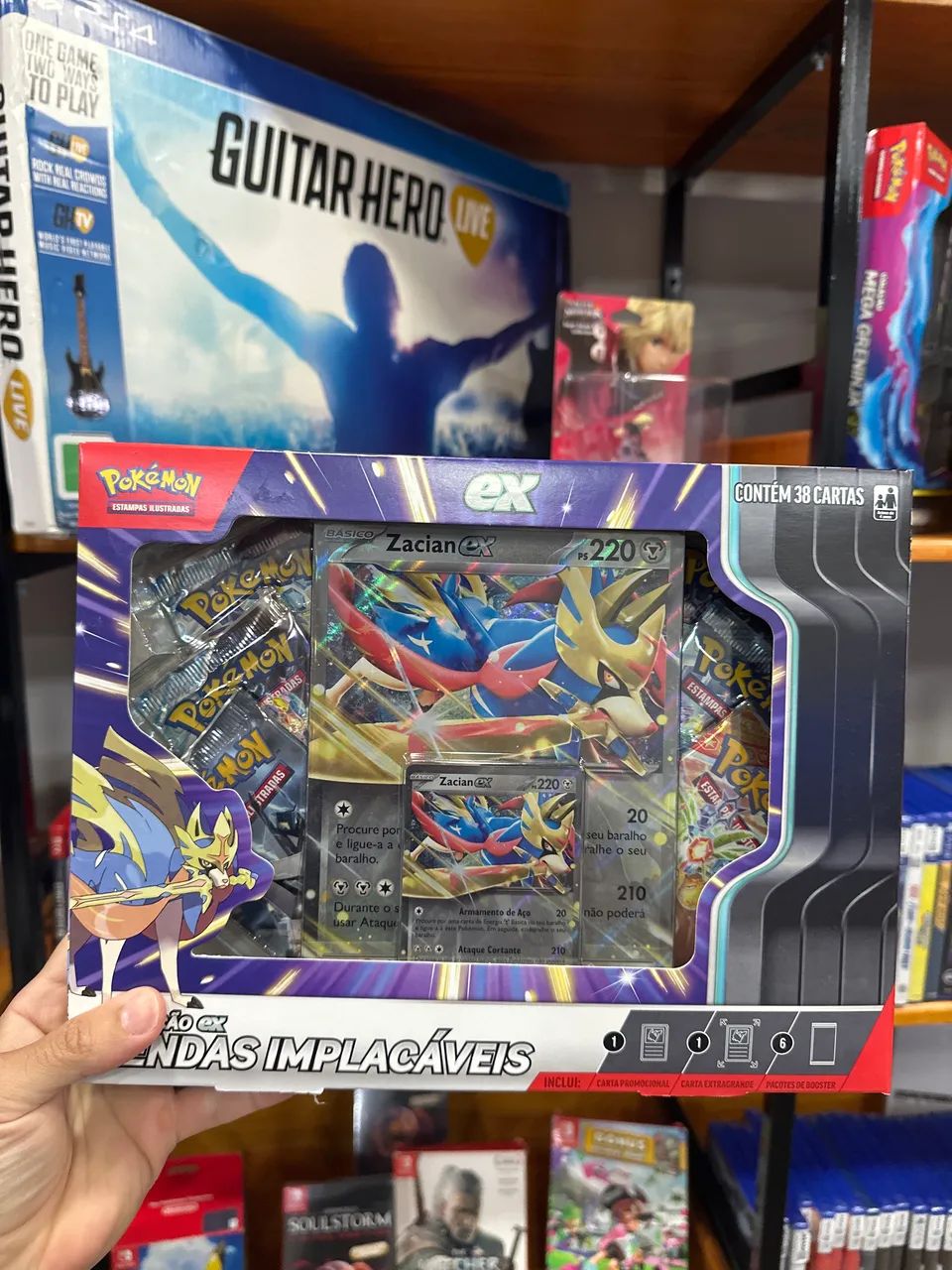 Box Lendas Implacáveis Zacian