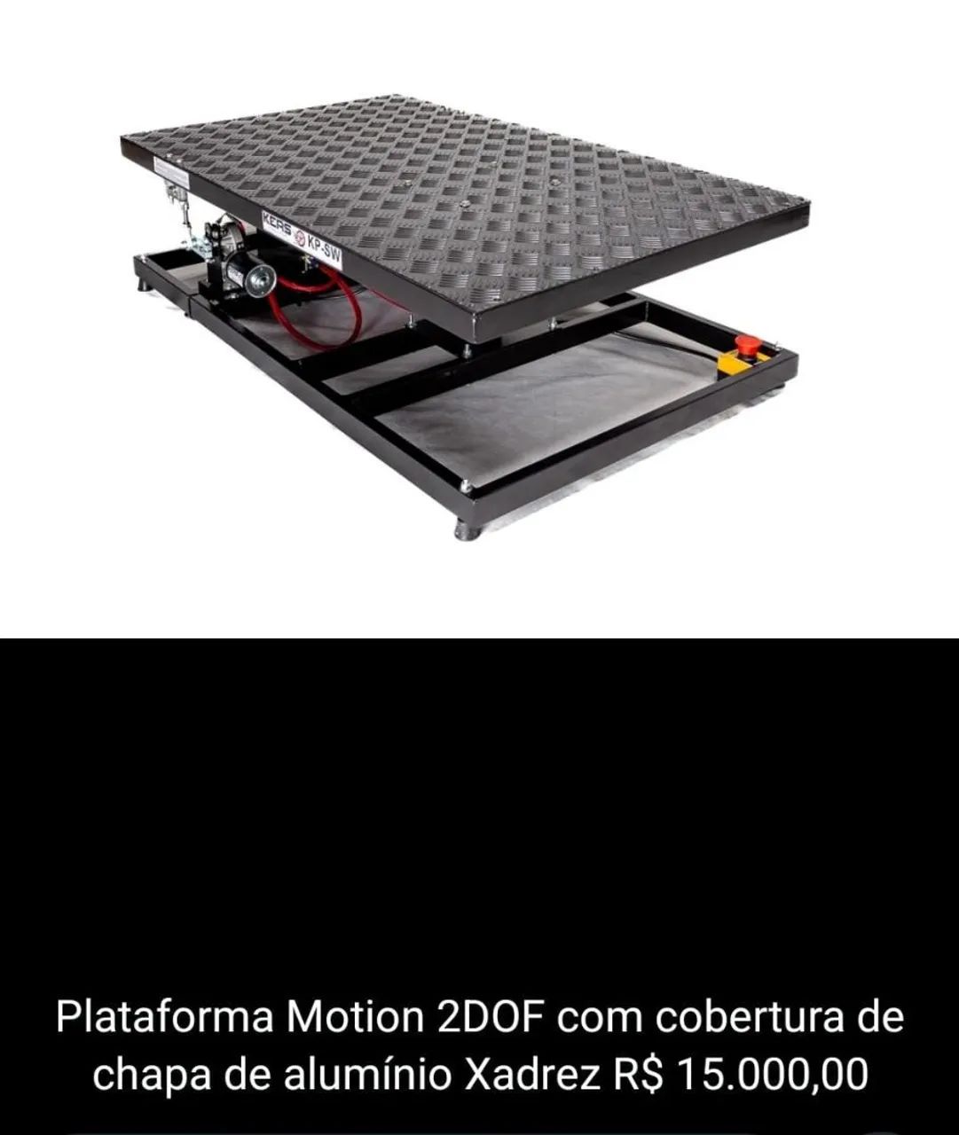 Simulador de movimento 2dof KERS SIMULATOR  - Foto 4