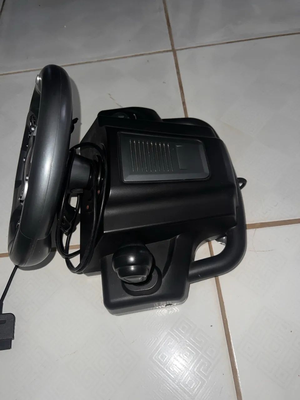 Volante compatível com PC ou PS2 - Foto 2