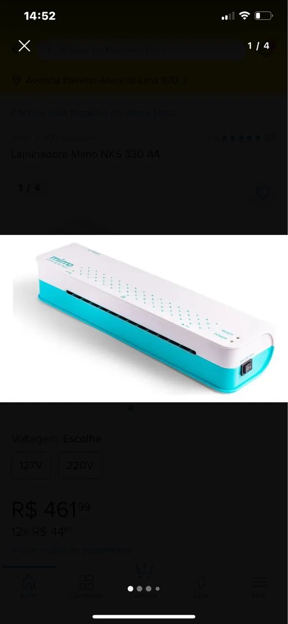 Laminadora mimo covering