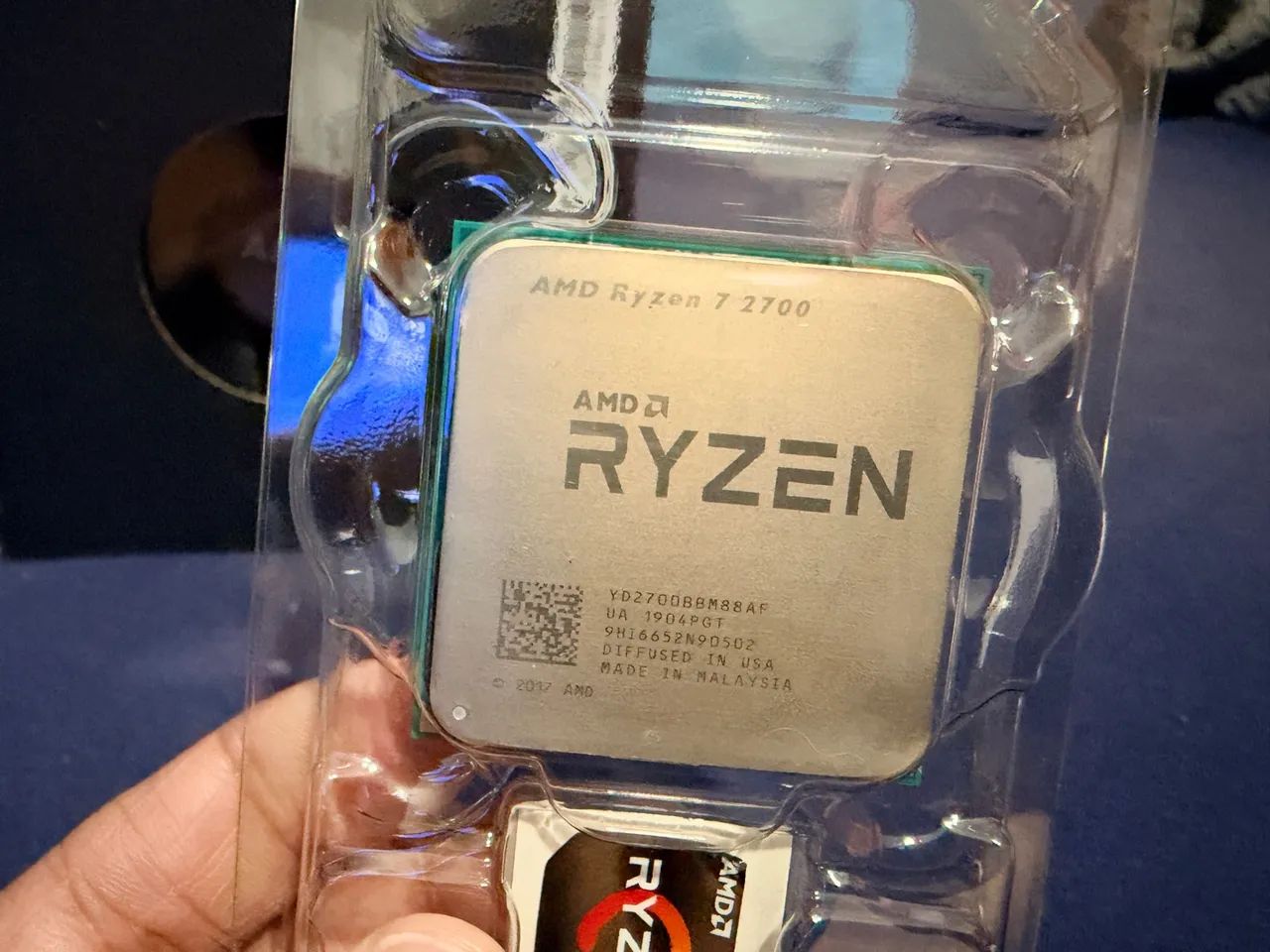 Processador Ryzen 7 2700 com cooler - Foto 2