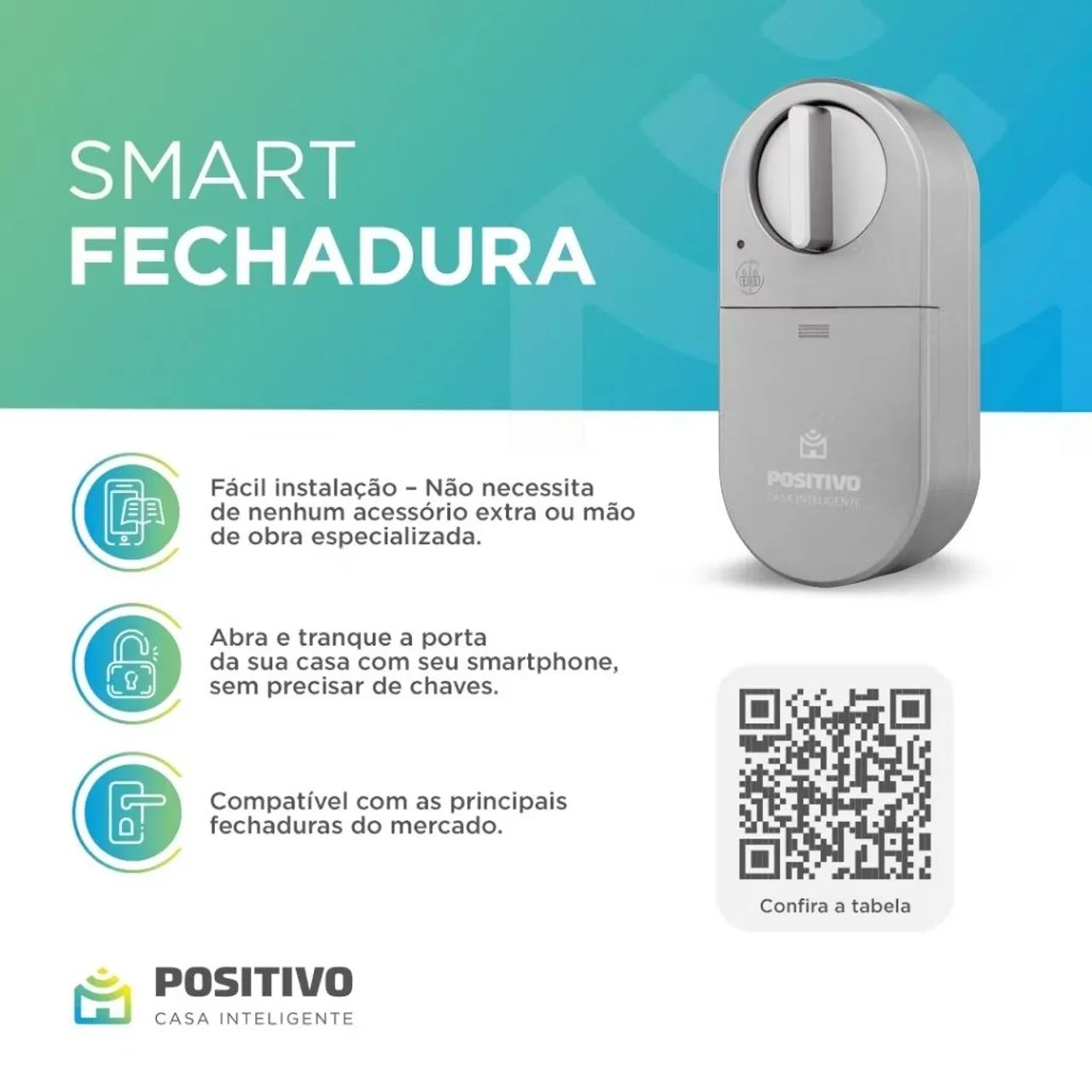 Fechadura Digital Inteligente com chave e Wi-fi - Foto 2