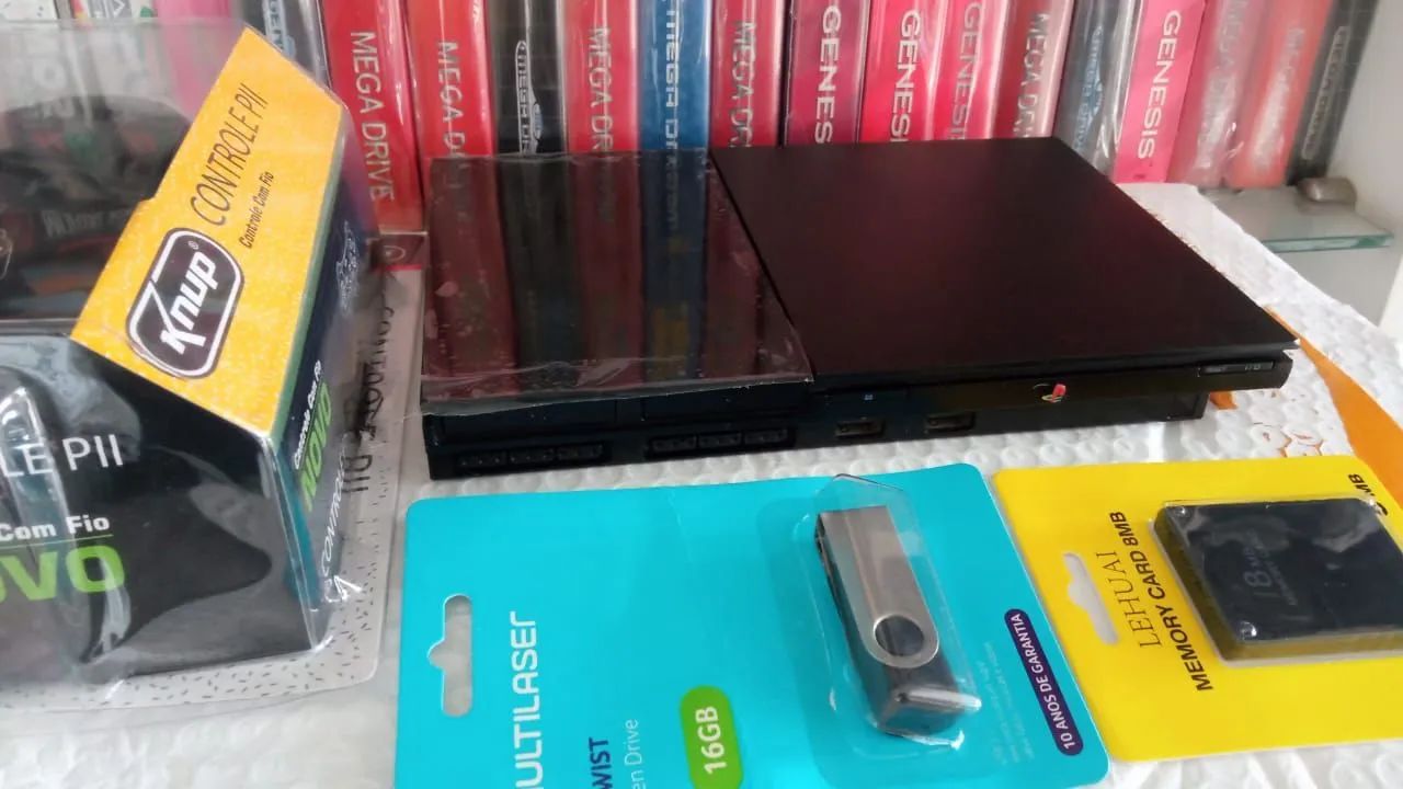 PS2 completo (somos loja)