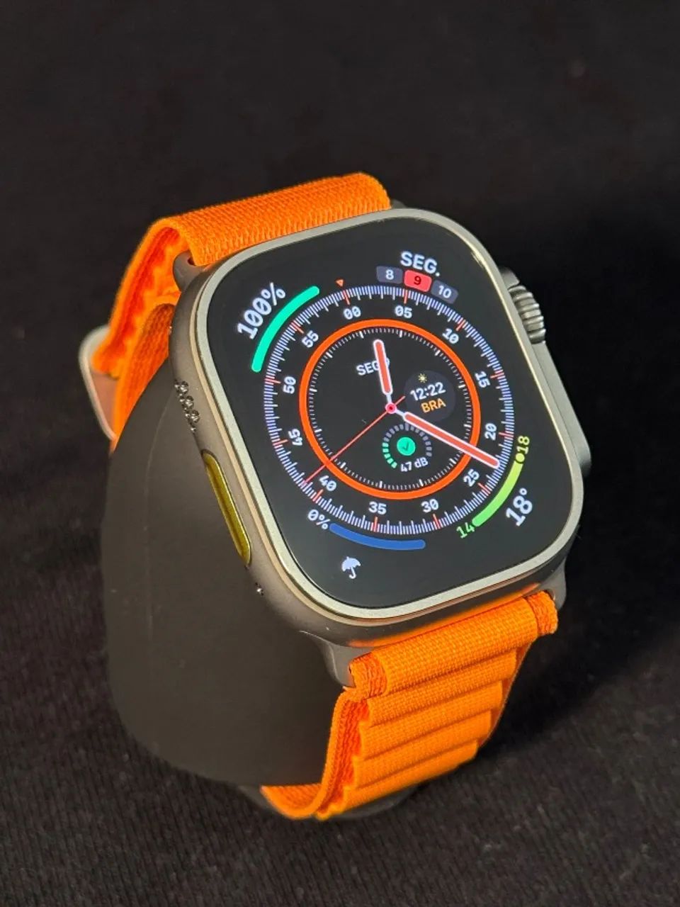 Apple Watch Ultra 1 Pulseira Loop Alpine Orange