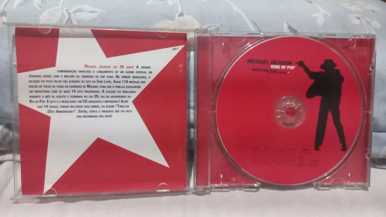 Cd Michael Jackson King of pop brazilian collection - Foto 2