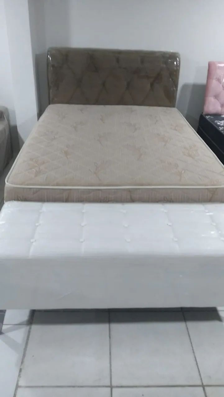 Cama casal de luxo 