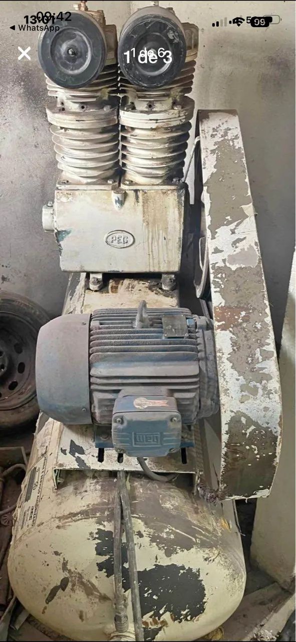 Vendo compressor alta pressão 60 pés 