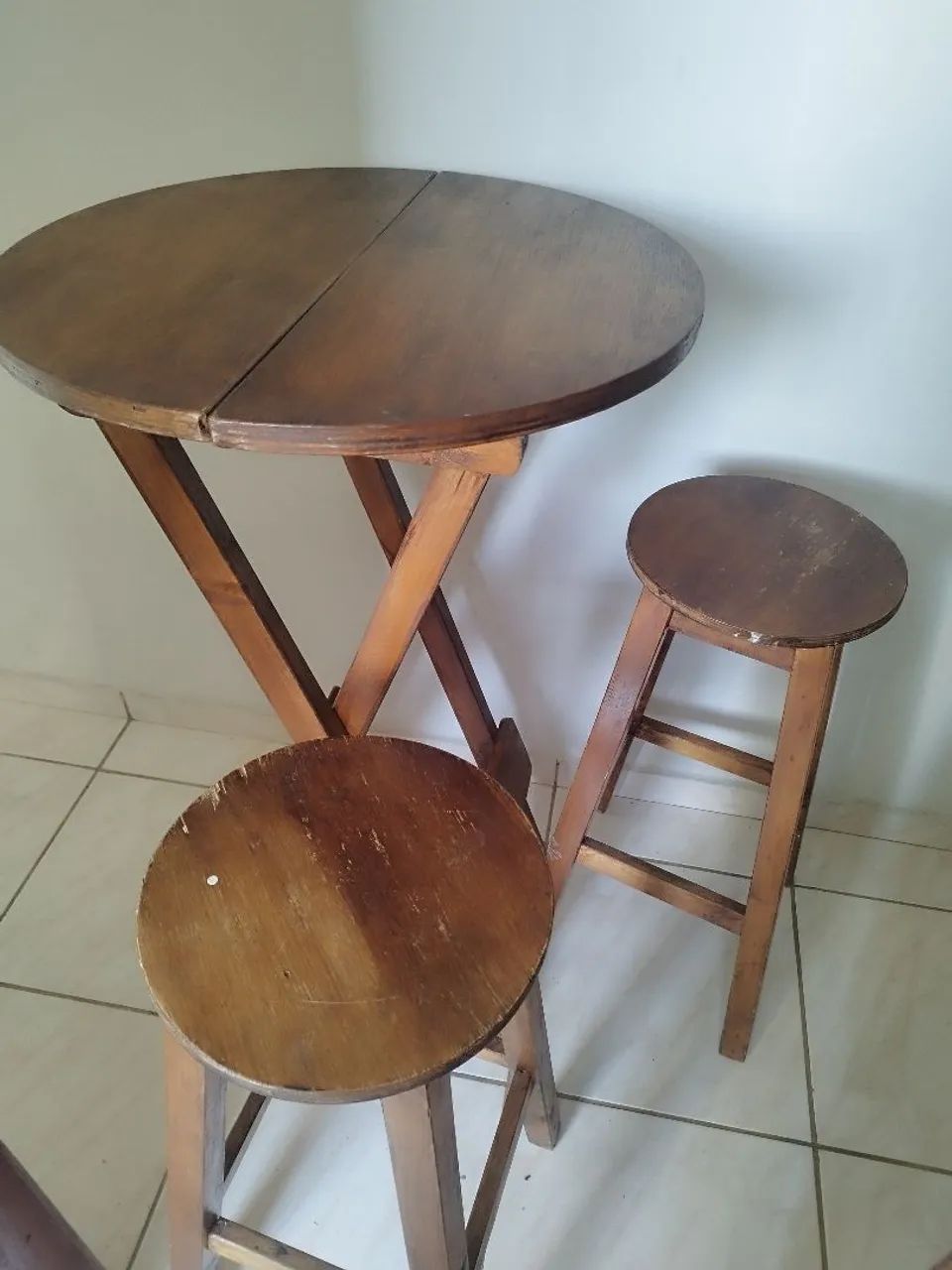 Mesa alta com banqueta - Foto 2