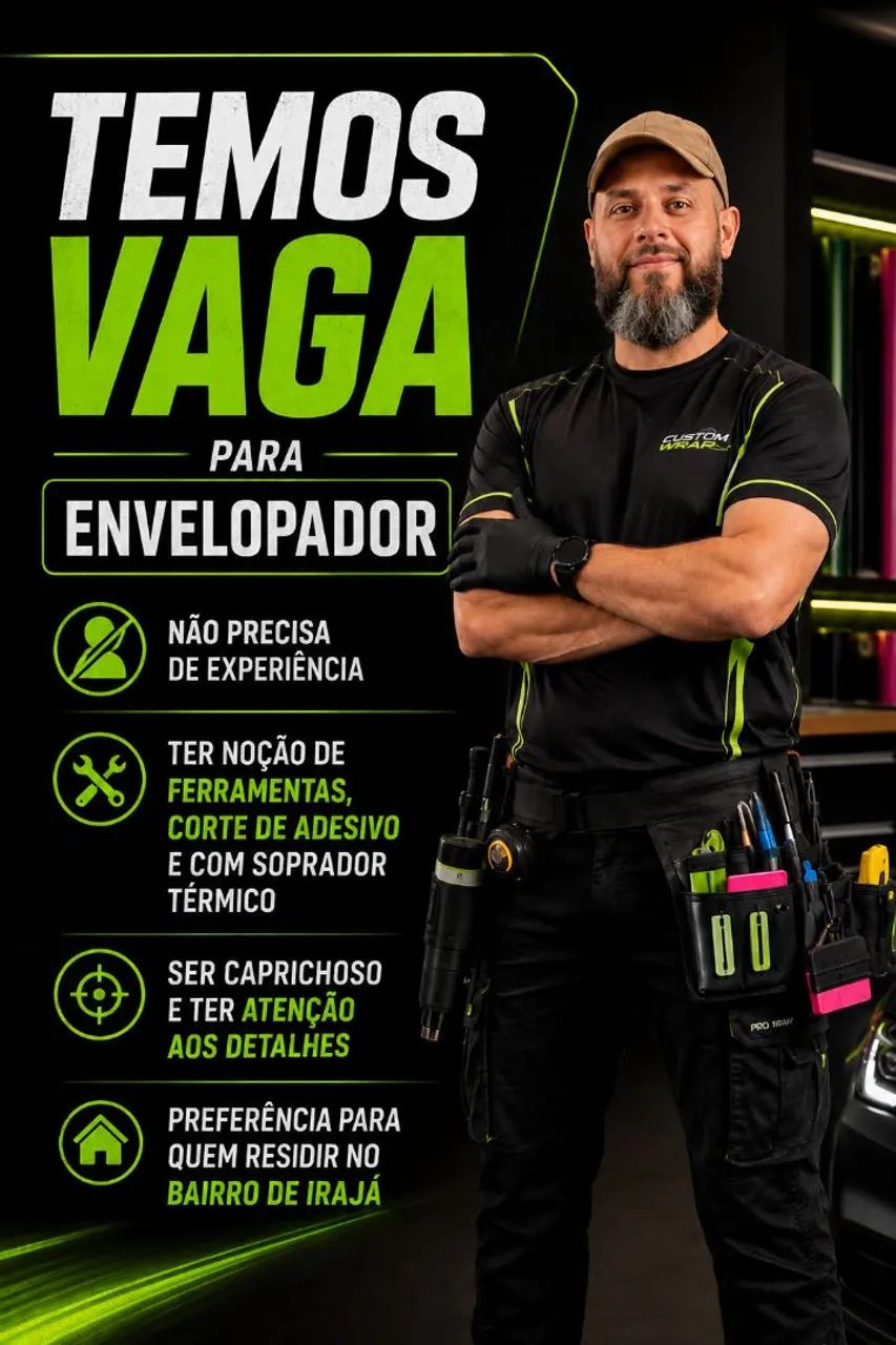 Vaga para Envelopador 