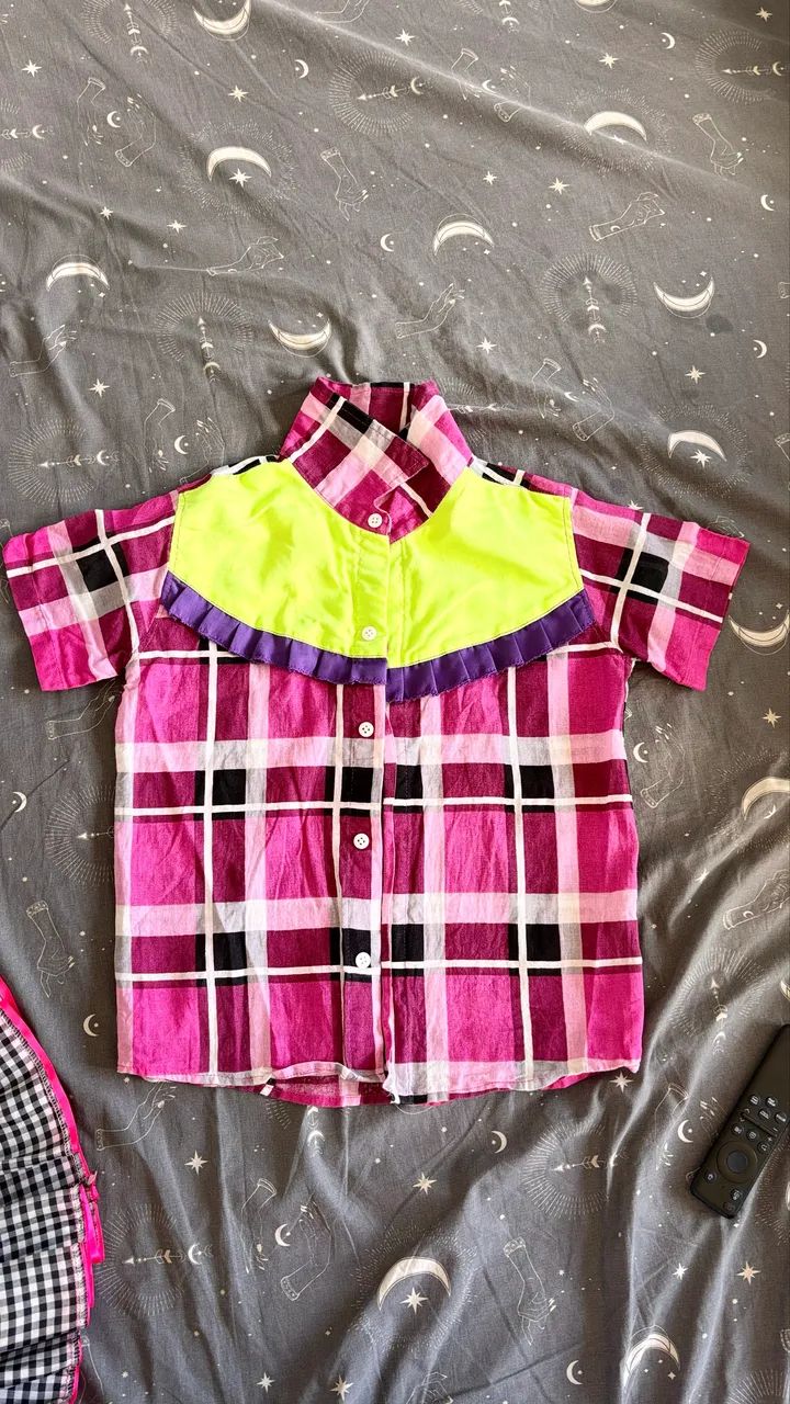 Camisa xadrez infantil  - Foto 3