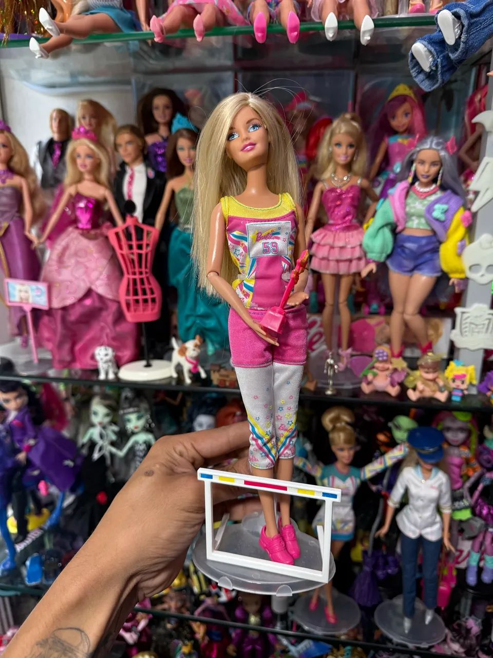 Boneca Barbie quero ser Corredora 